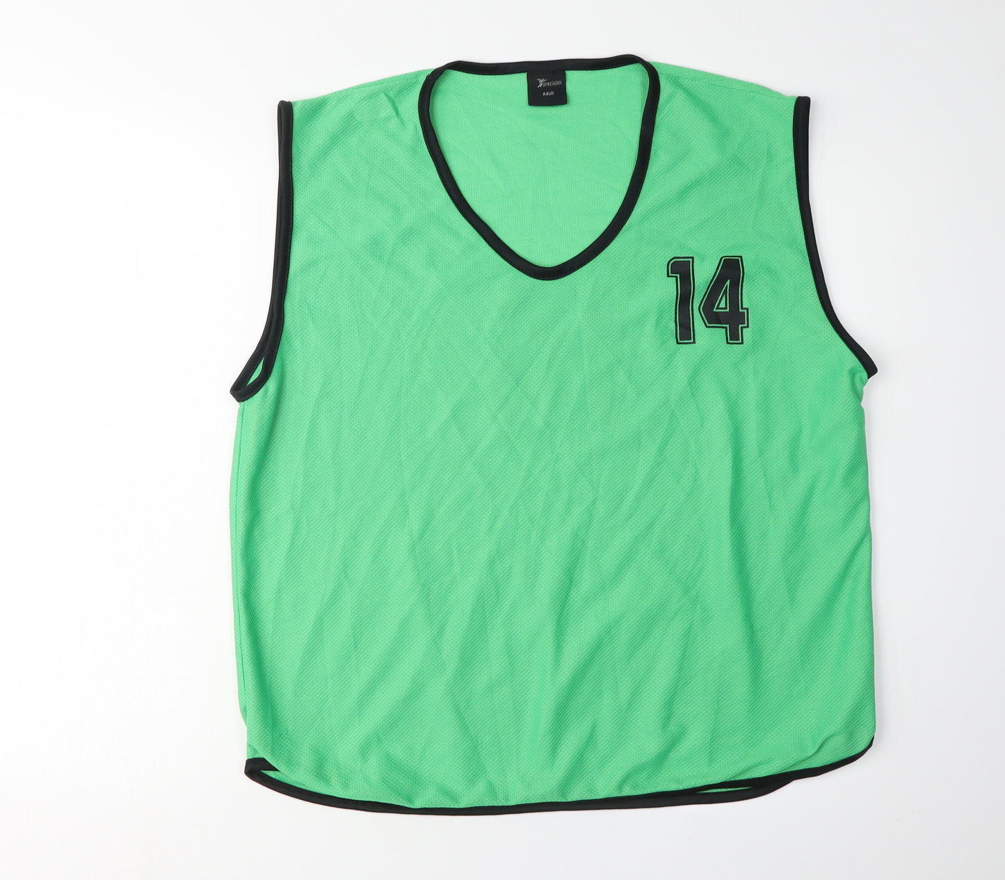 Precision Unisex Green Tank for Running & Gym - Size M