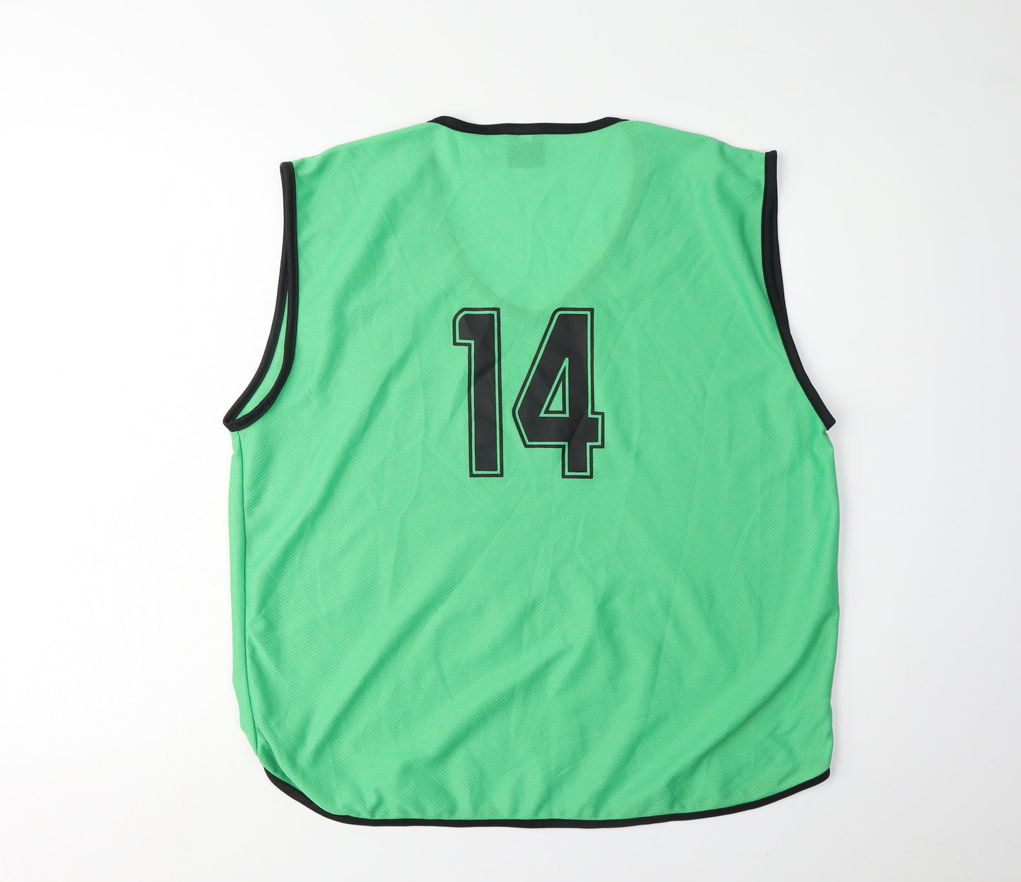 Precision Unisex Green Tank for Running & Gym - Size M