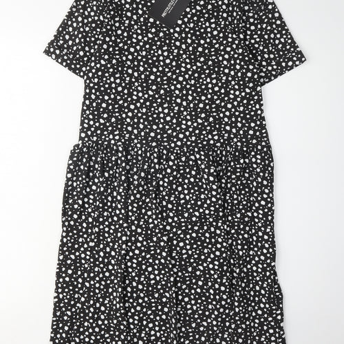 PrettyLittleThing Women's Black Dress Size 12