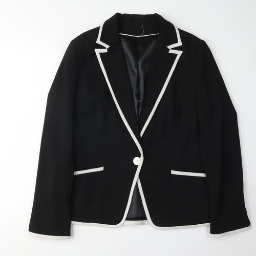 Dorothy Perkins Women's Black Blazer, Size 16