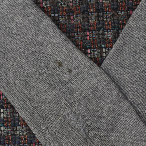 Jigsaw Women's Grey Wool Pullover Jumper, Size S