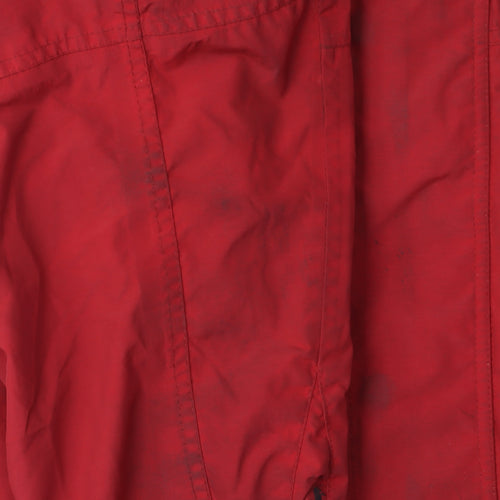 SKAG Men's Red Windbreaker Jacket Size L