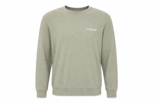 Calvin Klein Men's Green Pyjama Top M Long Sleeve