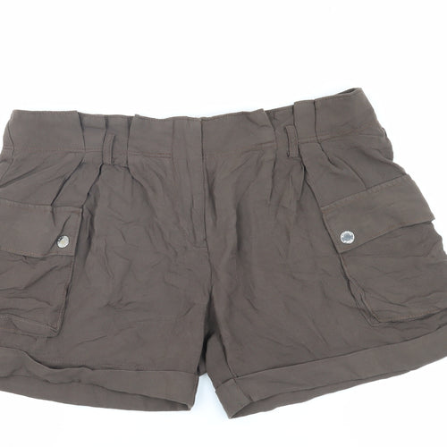 Michael Kors Women's Brown Cargo Shorts Size 6