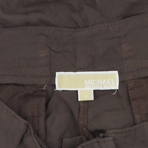 Michael Kors Women's Brown Cargo Shorts Size 6