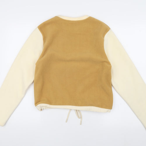 Fila Women's Beige XS Pullover Logo Sweatshirt