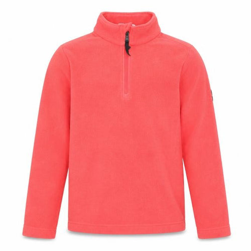 TOG24 Girls Red 1/4 Zip Fleece Sweatshirt Size 24