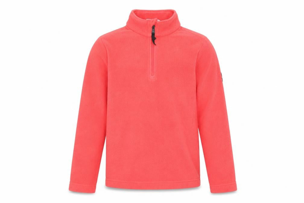 TOG24 Girls Red 1/4 Zip Fleece Sweatshirt Size 24