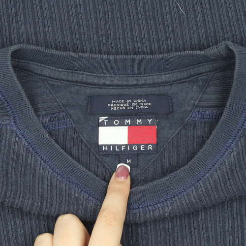 Tommy Hilfiger Men's Blue M Pullover Jumper
