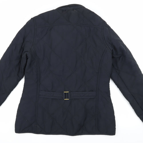 Trespass Unisex Black Quilted Jacket M Casual