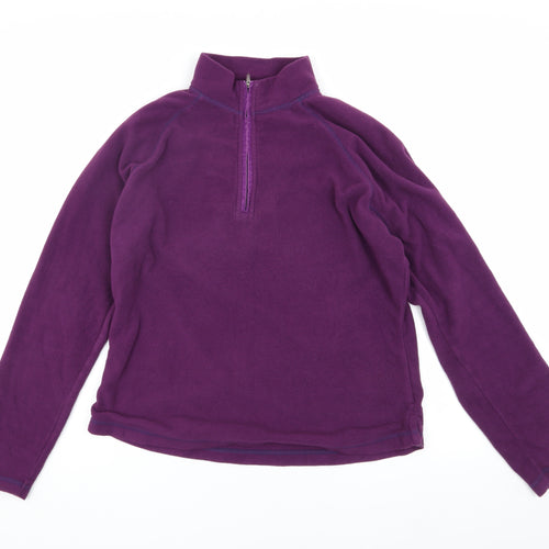 Peter Storm Women's Purple Fleece Sweatshirt Size 16