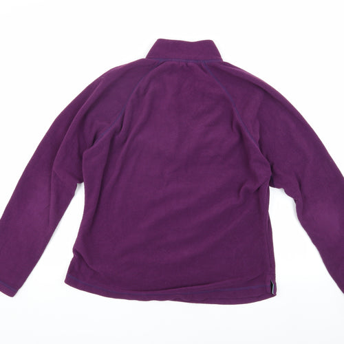Peter Storm Women's Purple Fleece Sweatshirt Size 16
