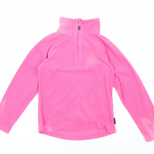 Surfanic Girls Pink Fleece Top 10-11 Years