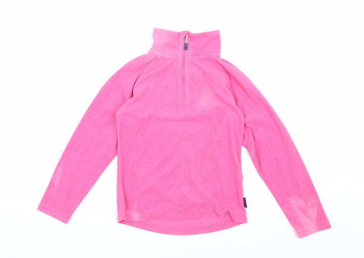 Surfanic Girls Pink Fleece Top 10-11 Years
