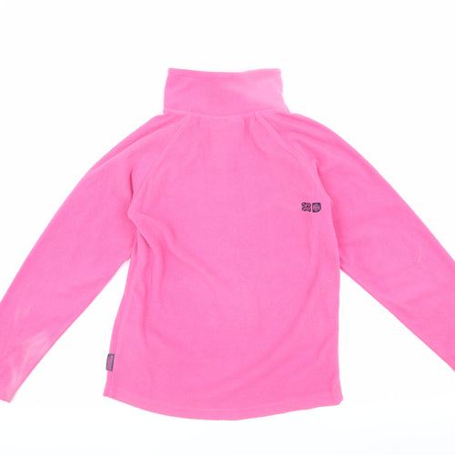 Surfanic Girls Pink Fleece Top 10-11 Years