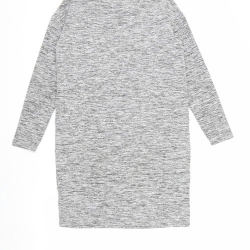 Joules Women's Grey Long Sleeve Jersey Dress