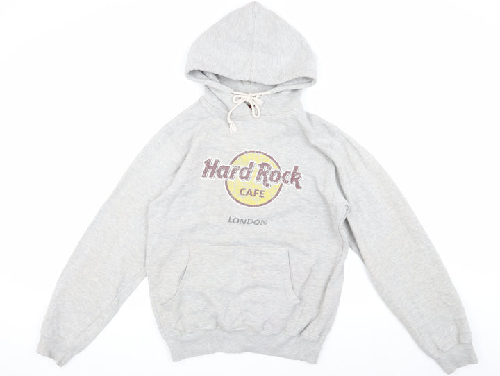 Hard Rock Cafe Grey Pullover Hoodie M Unisex