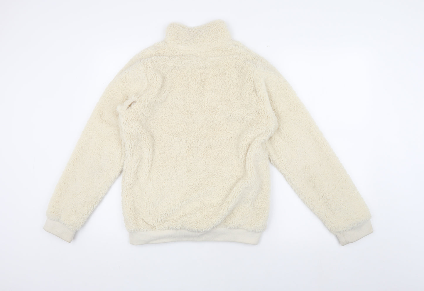 Mountain Warehouse Girls Ivory Fleece Sweatshirt, 14 Years