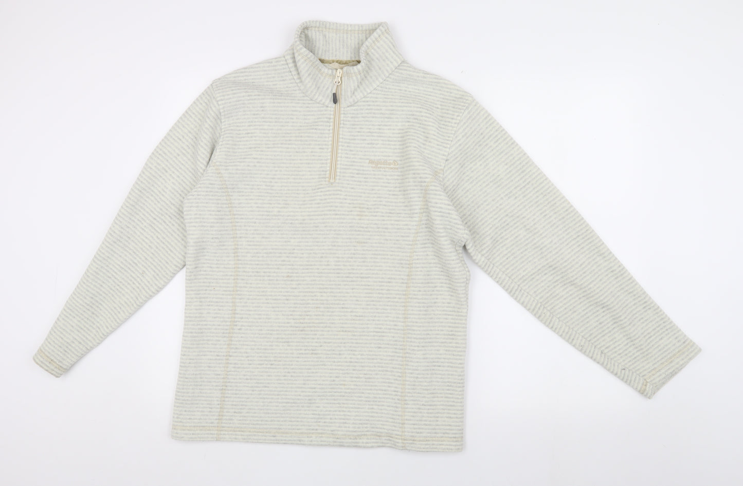 Regatta Women's Ivory Striped Pullover Sweatshirt 14