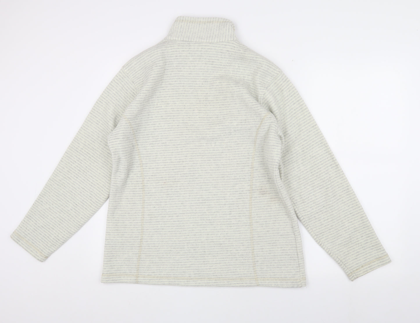 Regatta Women's Ivory Striped Pullover Sweatshirt 14