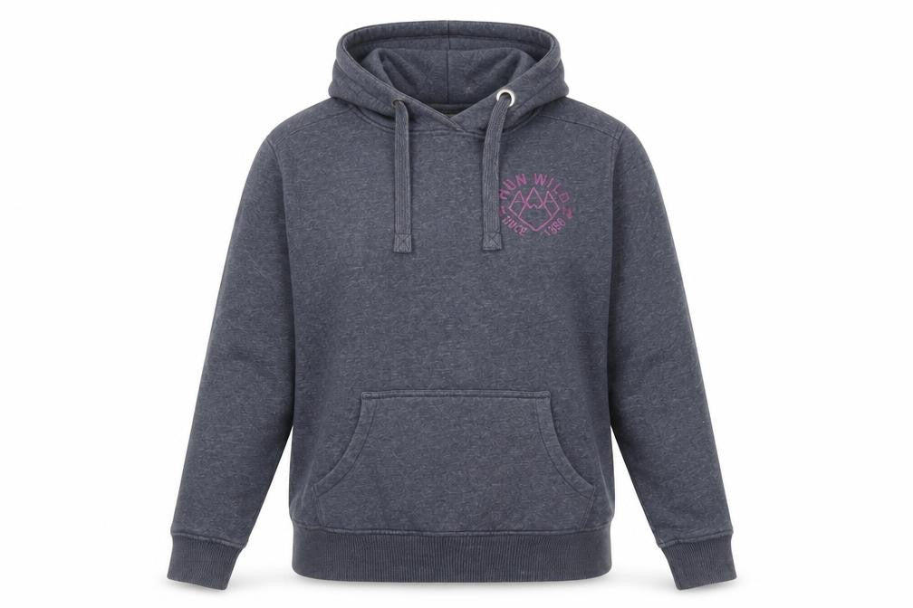 Front view of TOG24 Women's Blue Pullover Hoodie, size 12