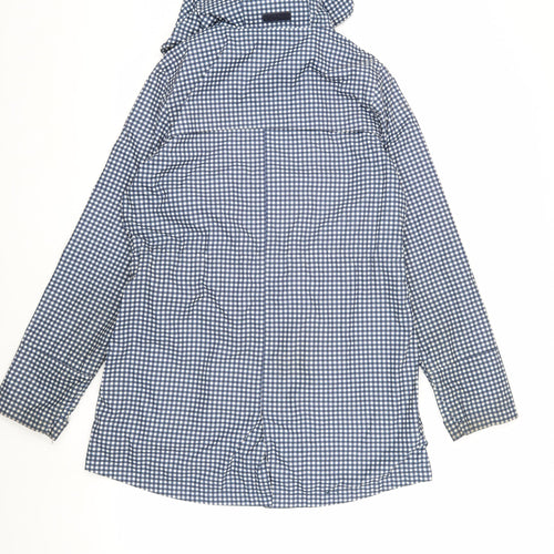 TOG TWENTY FOUR Women's Blue Checked Parka Size 12