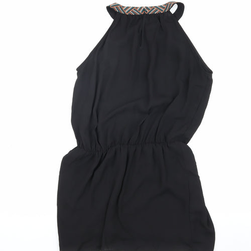 Firetrap Women's XS Black Halter Blouse