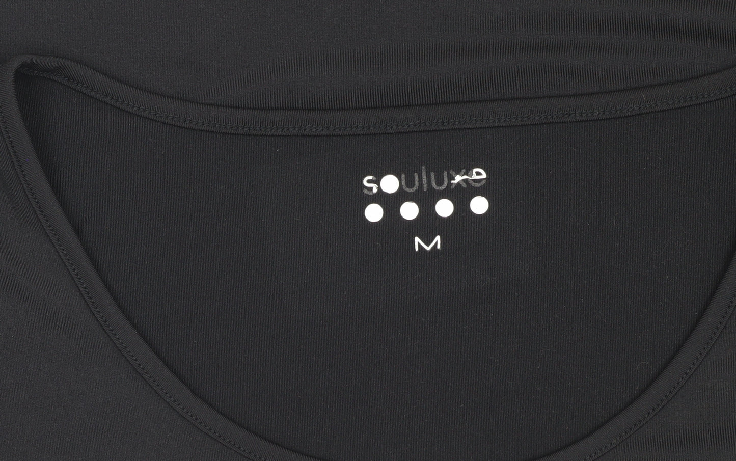 Souluxe Women's Black M Basic T-Shirt