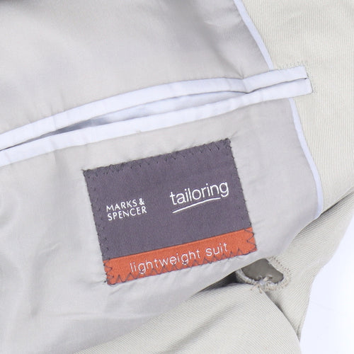 Marks and Spencer Men's Beige Blazer 38S
