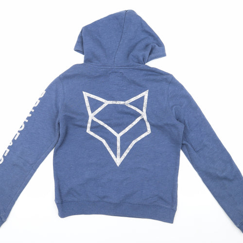 Prince & Fox Men's Blue Hoodie M Pullover Logo