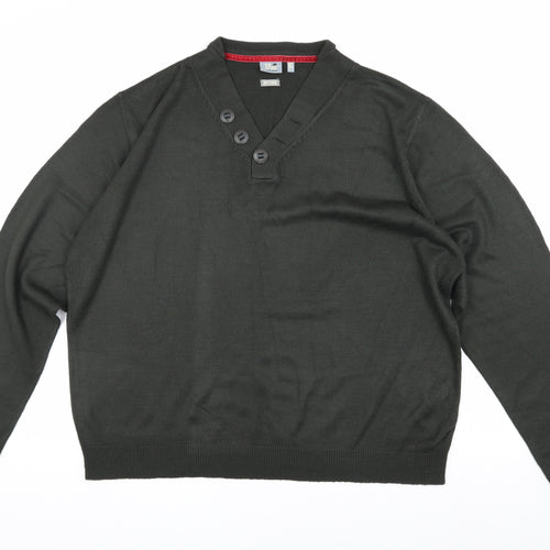 DUKE London Men's Black XL Pullover Jumper