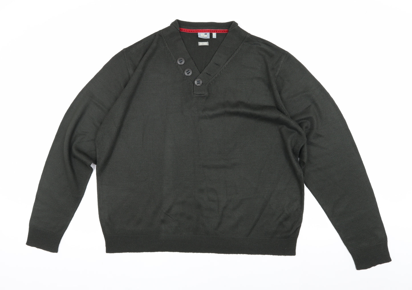 DUKE London Men's Black XL Pullover Jumper