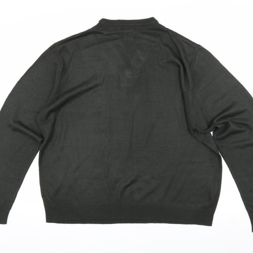 DUKE London Men's Black XL Pullover Jumper