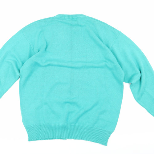 Jumpers Men's Blue Pullover Jumper - Crew Neck