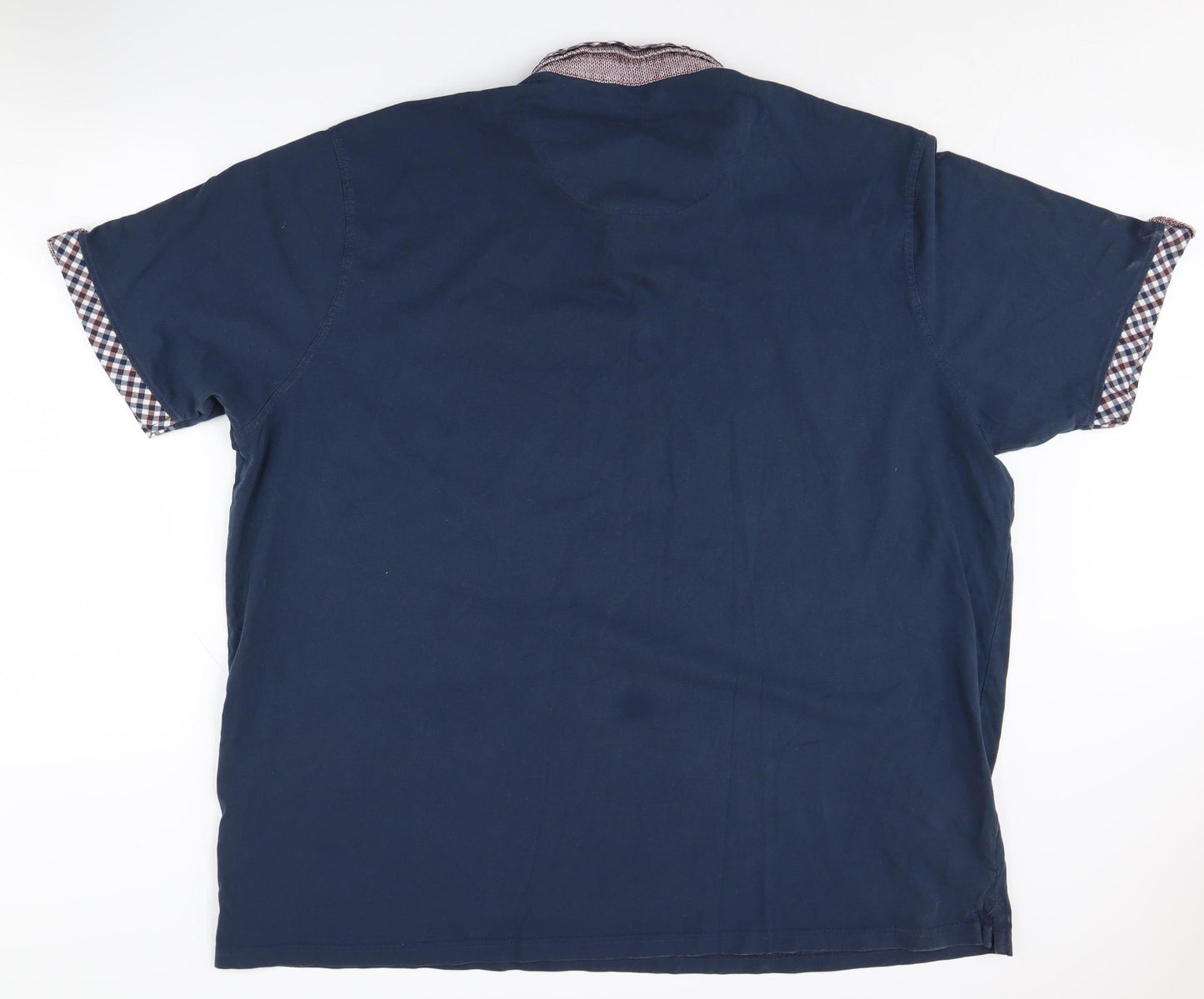 Jacamo Men's Blue 4XL Collared Polo Shirt