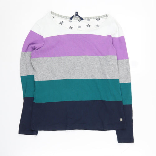 Maine New England Women's Multicoloured Pullover Jumper