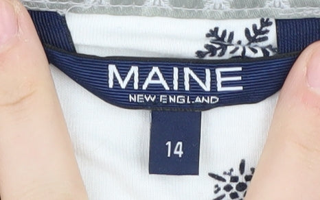 Maine New England Women's Multicoloured Pullover Jumper