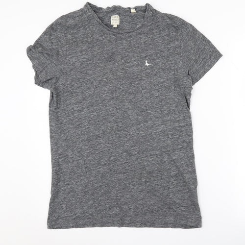 Jack Wills Men's Grey Crew Neck T-Shirt Size S