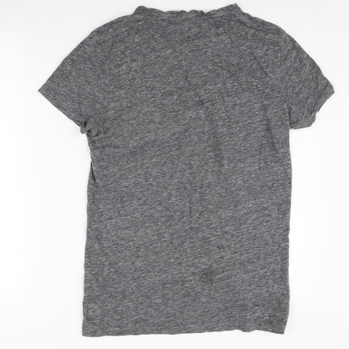 Jack Wills Men's Grey Crew Neck T-Shirt Size S