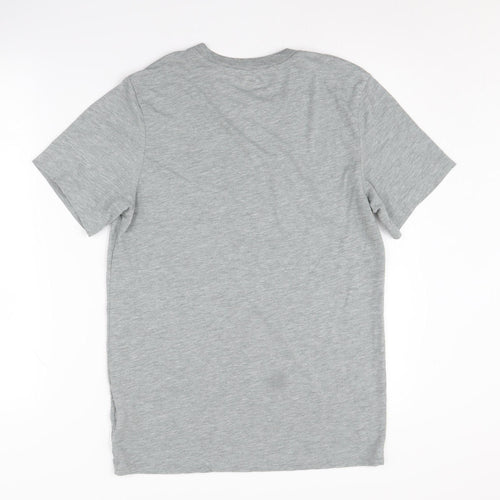 Nike Men's Grey Small Logo T-Shirt