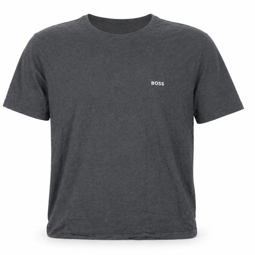 BOSS Men's XL Grey Cotton Crew Neck T-Shirt
