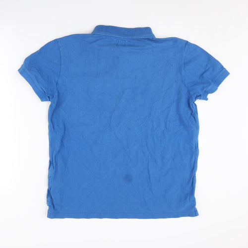 Jack Wills Men's Blue Polo Shirt - Size L, Classic Fit