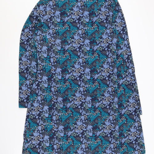 Mountain Warehouse Women's Blue Floral Shift Dress Size 16