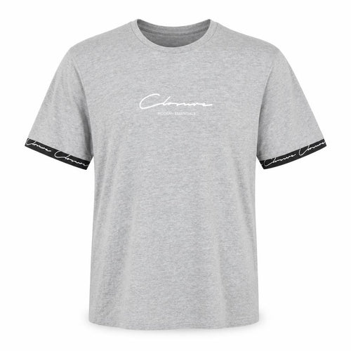 Closure London Men's Grey Short Sleeve Graphic T-Shirt L