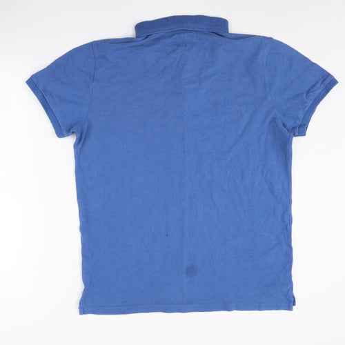Jack Wills Men's Blue Polo, Size L