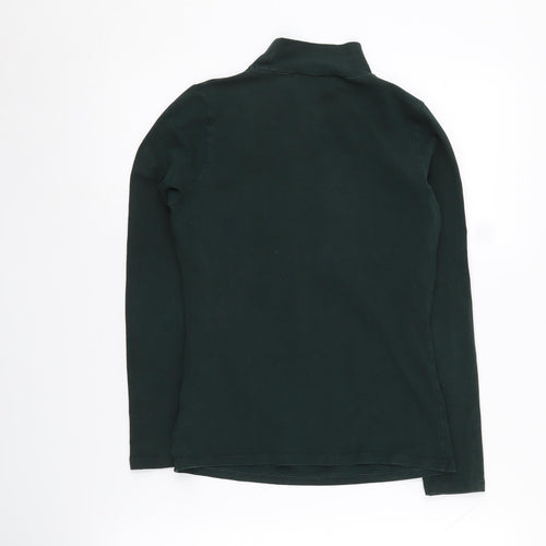 Redherring Women's Green Mock Neck Blouse Size 8