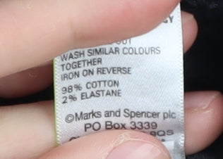 Marks and Spencer Women's Black Pencil Skirt Size 12