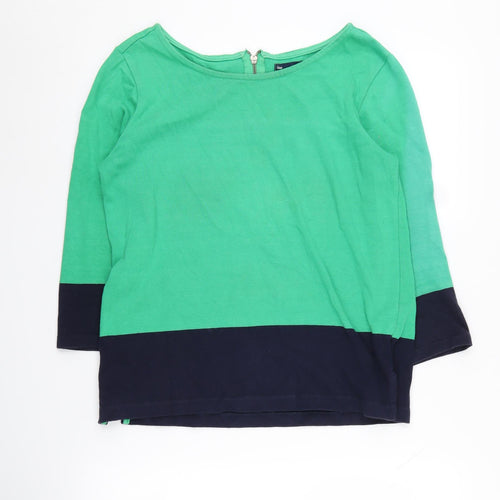Gap Women's Green Pullover Jumper Size M