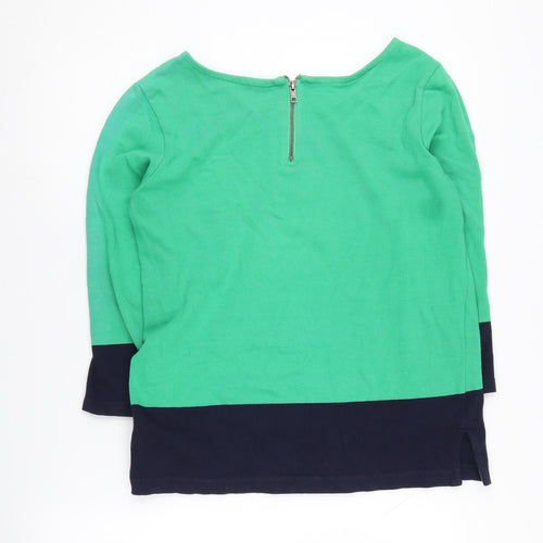 Gap Women's Green Pullover Jumper Size M