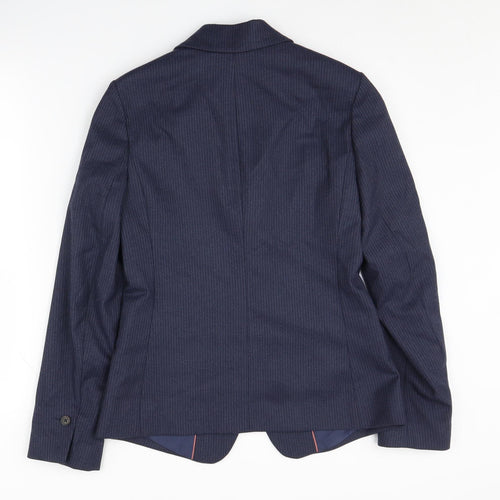 Next Women's Navy Blazer UK 6 Pinstripe Classic